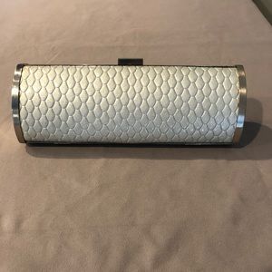 Kenneth Cole Unlisted Metallic Clutch